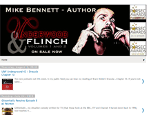 Tablet Screenshot of mikebennettauthor.com